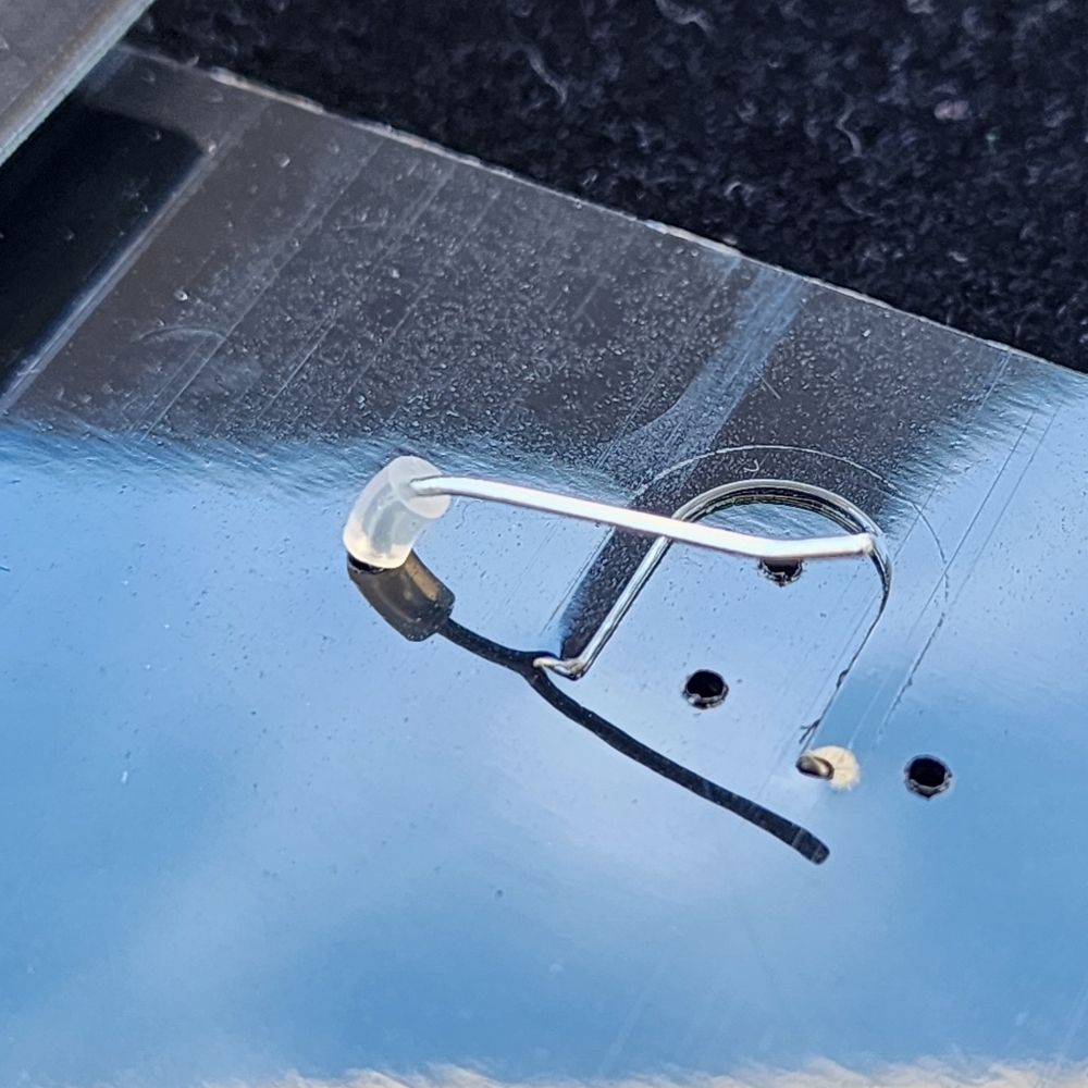 Cookie Lee Black and Silver Earrings #23166 NWT - Picture 8 of 8